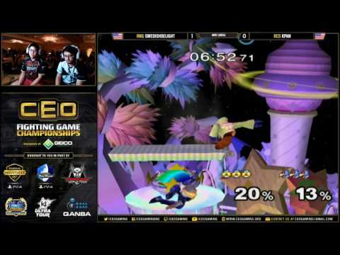 CEO 2017 - Swedish Delight (Sheik) vs KPAN (Falco) - Top 48 WR1