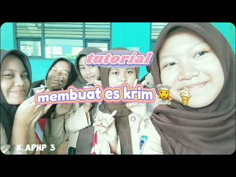 praktek membuat ice cream X APHP 3