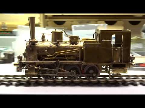 5.) Spur 0 Gebauer T3 m.  "gepolstertem" ABC Getriebe und kompl.  Steuerung