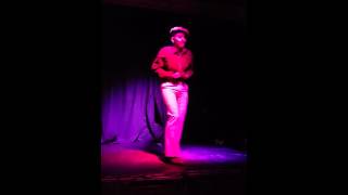 Clarq Coquette Drag King "Taint No Sin To Take Off Your Skin and Dance Around In Your Bones"