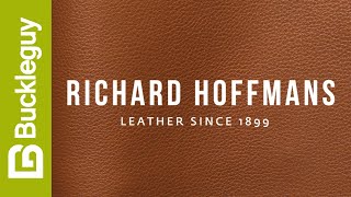 Richard Hoffmans Leather, Sprinter | Tan | Full Grain Leather Demo