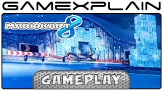 Mario Kart 8: Sherbet Land GCN Gameplay w/ Direct Audio (Retro Track)