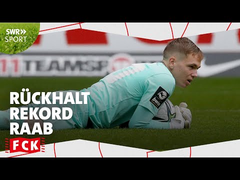 Rekordkeeper Raab hält Siegesserie - DEIN FCK #5 | SWR Sport