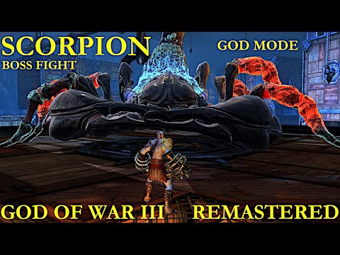 God of War 3 Remastered - The Scorpion Boss Fight