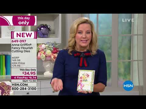 HSN | Anna Griffin Elegant Paper Crafting Anniversary 01.08.2019 - 09 PM