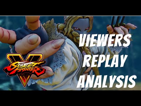 Street Fighter V viewer replay Analysis (Substylee w/Cody Vs thebeluvdtrx_pc  w/Vega )