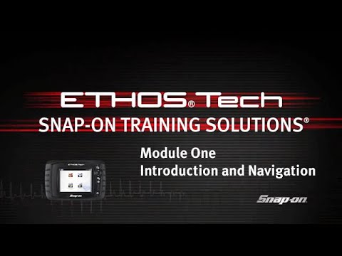 ETHOS Tech Training Module 01 | Snap-on Diagnostics UK