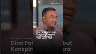 Dino Patti Djalal Sebut Konspirasi Singapura Jatuhkan Pasar RI Tidak Masuk Akal