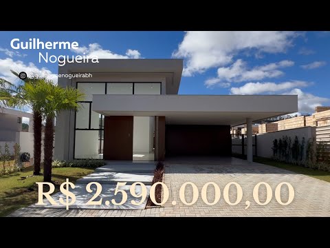 Casa NOVA linear a venda no Costa Laguna do Alphaville Lagoa dos Ingleses R$2.590.000,00