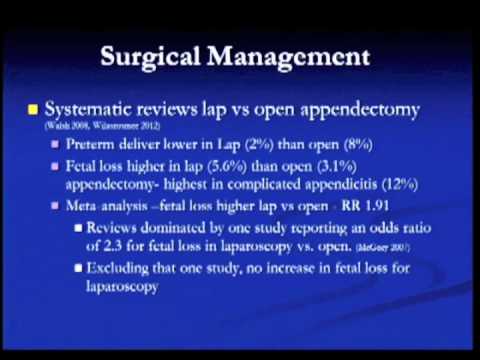 The Gravity of Acute Appendicitis in Pregnancy - Evaluation, management and compilations