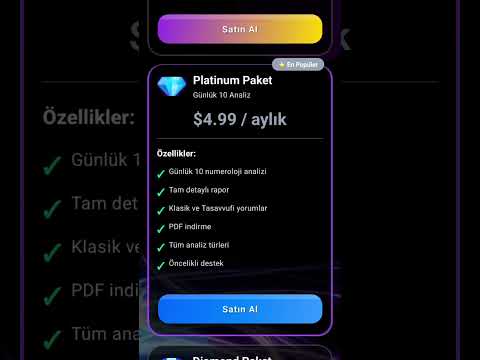 Numeroloji Evreni