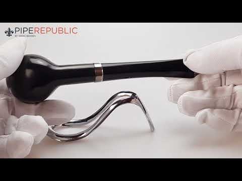 Dunhill - The White Spot Dress Pfeifen Pot 5406 Einzelstück