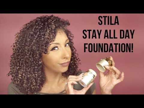 STILA Stay All Day Foundation Review! Foundation Friday! | BiancaReneeToday