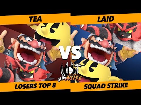 LMBM SSBU - Tea Vs. djb | Laid SSBU Squad Strike Losers Top 8