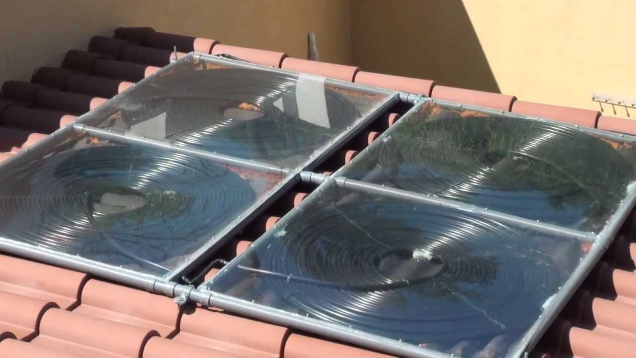 Faire soi-même son chauffage solaire pour piscine