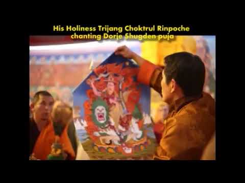 H.H. Kyabje Trijang Chocktrul Rinpoche Chanting Dorje Shugden Prayers