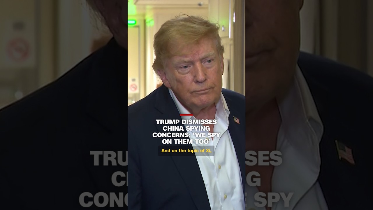 Trump says US spies on China after report alleges Chinese satellite imagery shared with Iran