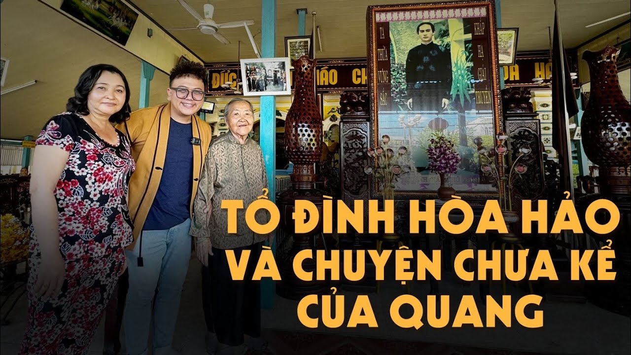 Tiết lộ vì sao Quang Chau được quay phim ở tổ đình PGHH | Đản Sanh Đức Huỳnh Giáo Chủ P2