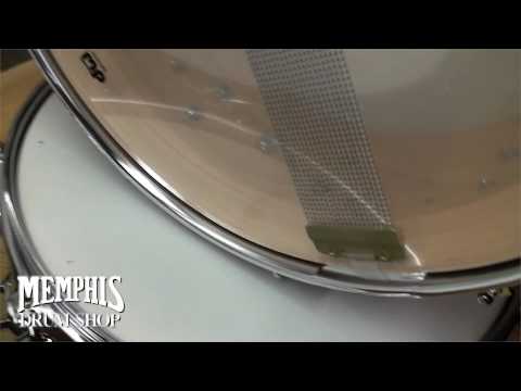 DW 14x5.5 Super Solid Snare Drum Demo at Memphis Drum Shop