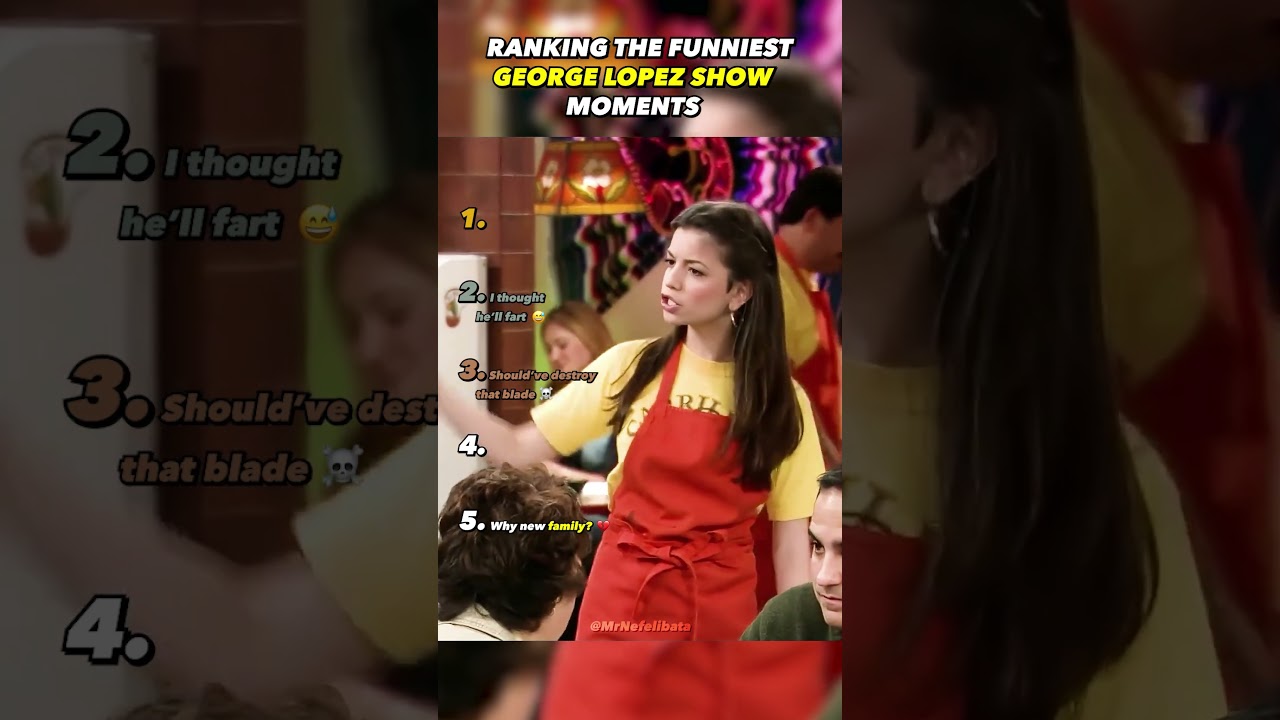 Ranking The Funniest George Lopez Show Moments 🤣