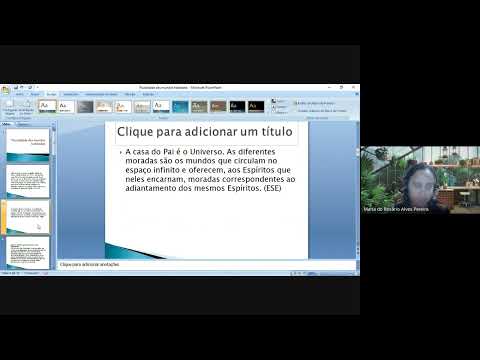 PLURALIDADE DOS MUNDOS HABITADOS - 15 PRINCÍPIOS FUNDAMENTAIS - AULA 09 (23/10/2023)