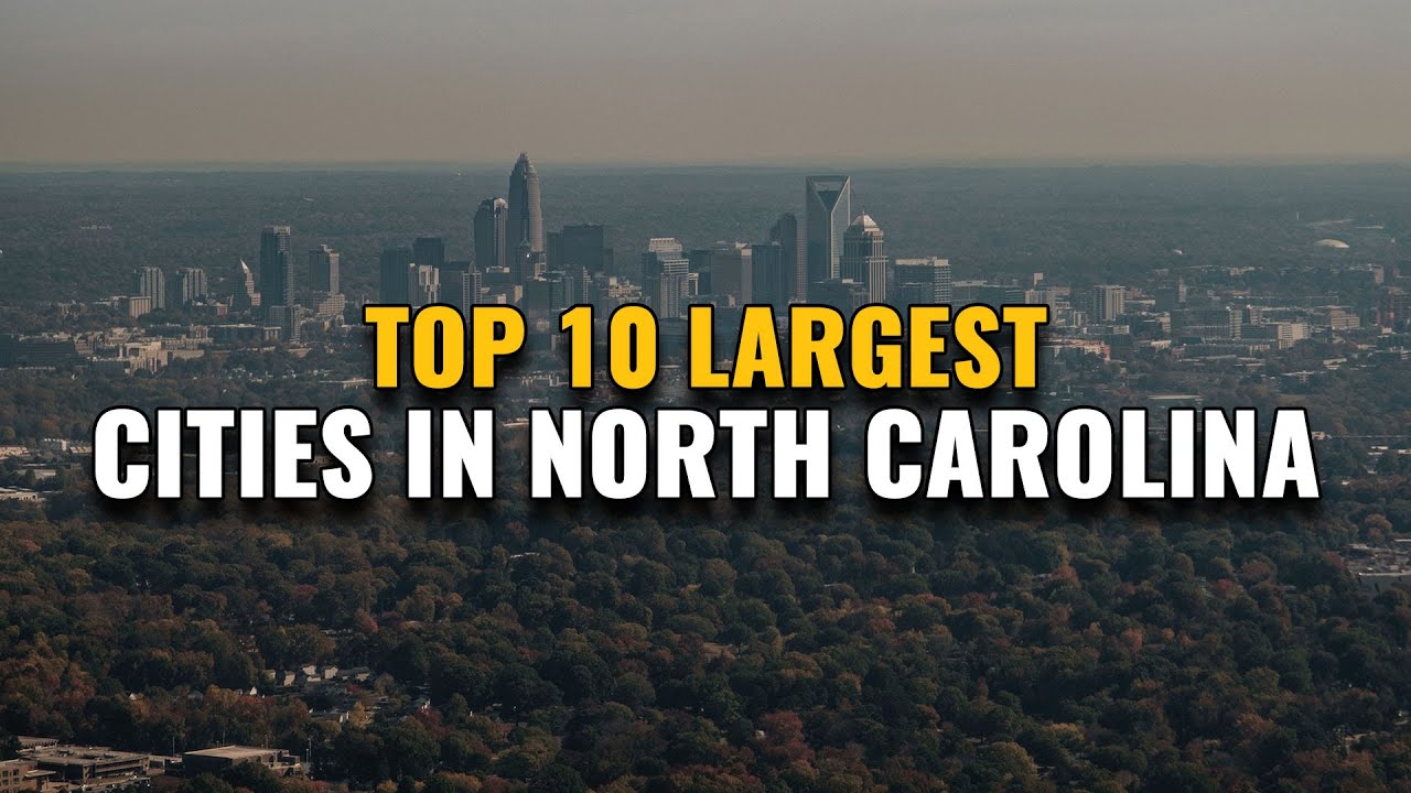 What are the four largest cities in North Carolina? Tipseri