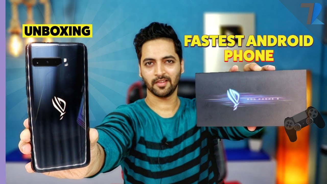 ASUS ROG Phone 3🎮 - Unboxing & Hands On💪 | SD 865+ | 6000 mAh | India's Fastest Android Smartphone🔥
