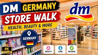 dm Germany Store Walk 🇩🇪 | Explore a German Drugstore in 4K | Beauty, Care & Mor