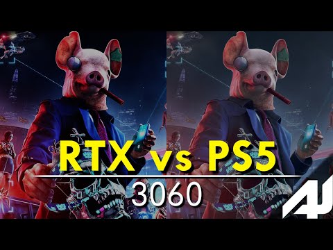 🎮 Xbox Series X/PS5 vs PC RTX 3060 en Watch Dogs Legion