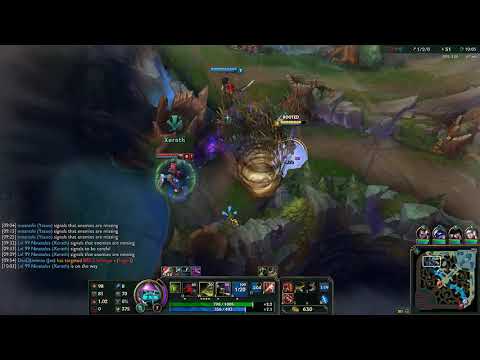 League of Legends Ft Jax On Jungle (Game 1297 Patch 7.21)