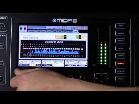 MIDAS M32 Quick Tips: Patching a GEQ on MixBus