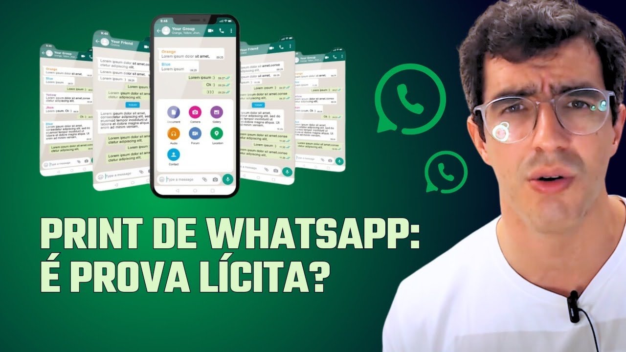 🔴PRINT DE WHATSAPP É PROVA ILÍCITA? SE LIGA NO STF🔴