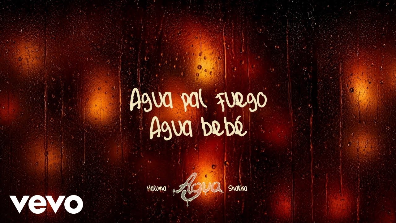 Maluma, Shakira - AGUA (Official Lyric Video)