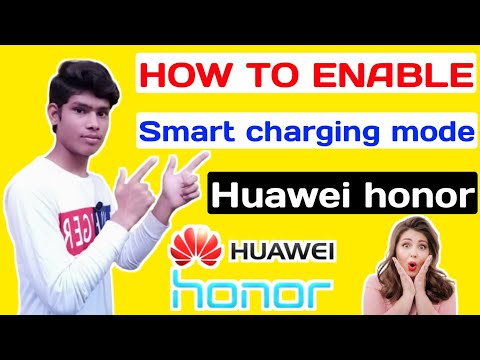 How to enable smart charging mode in honor phones || how to on smart charging mode in honor mobiles