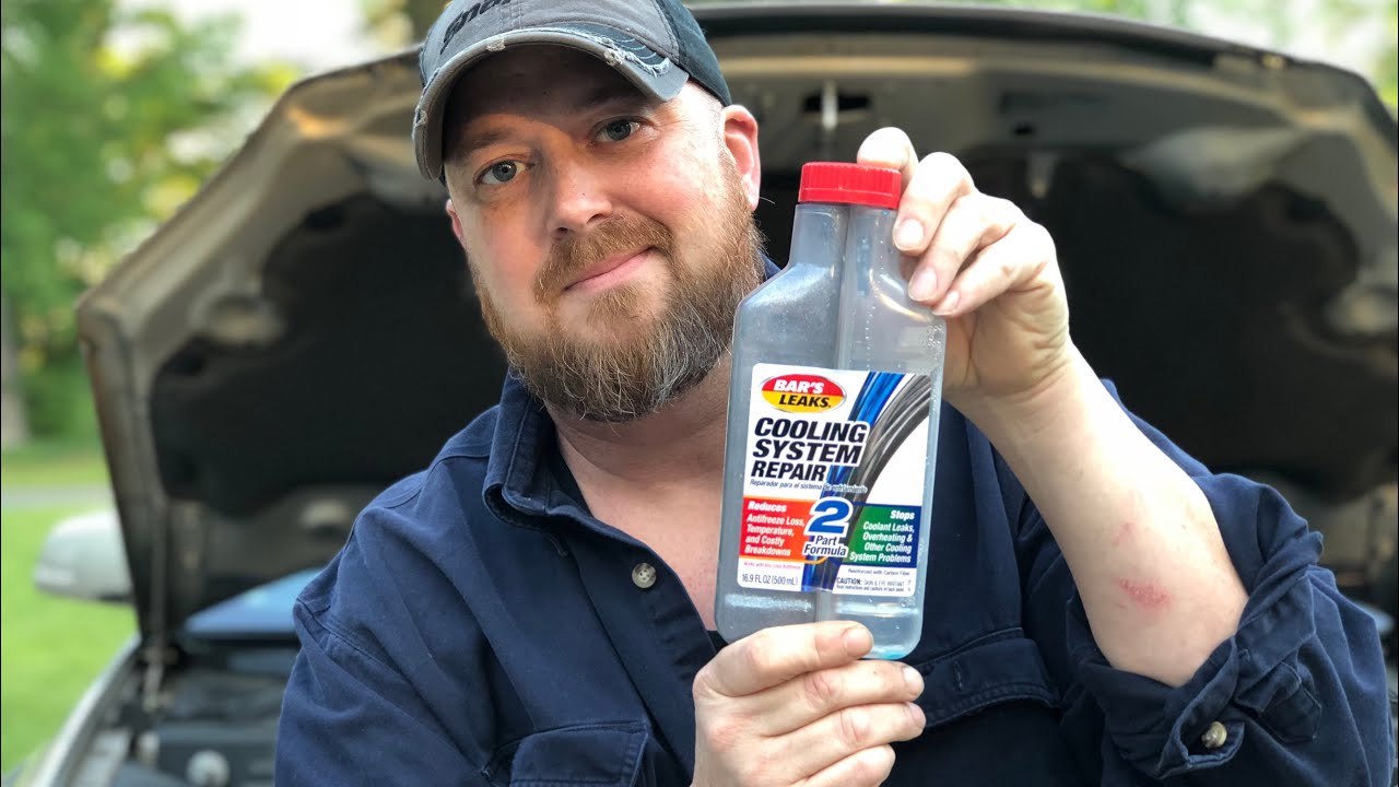 How To Fix Antifreeze Leak Bar's Leaks 1150 Grey Cooling System Repair II Vans world