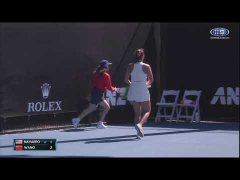 AO Highlights: Navarro v Wang Round 1/Day 7 | Wide World Of Sports