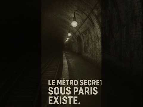 Le métro secret sous Paris existe.