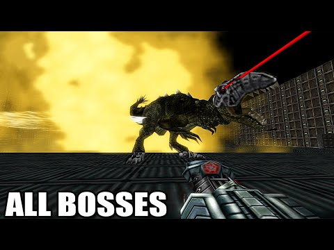 Turok Remastered - All Bosses (With Cutscenes) HD 1080p60 PC