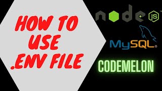 How to use .env file ? Nodejs MySql  || Learn Quickly Nodejs || #nodejs #mysql #.env #protectdata