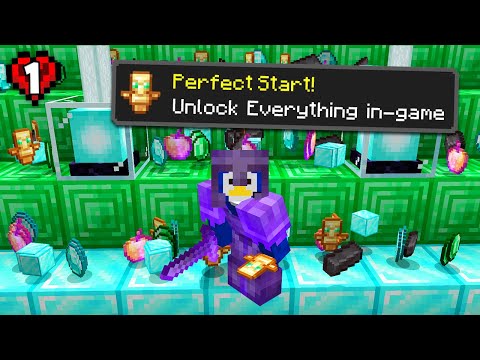 Ducky - What a Perfect Start in Minecraft Hardcore Looks Like