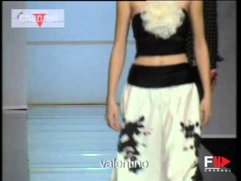 "Valentino" Autumn Winter 2001 Bridalwear Paris & Rome by FashionChannel