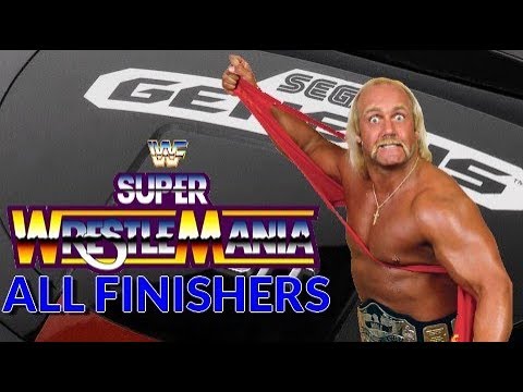 WWF Super Wrestlemania (Genesis) ALL FINISHERS