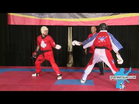 2017 - Canada vs USA - Men's Team Fighting Gold Medal Match - WKC World Championships