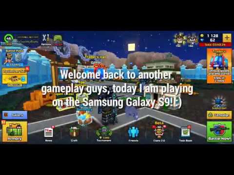 Playing On Samsung Galaxy S9 / Pixel Gun 3D Gameplay