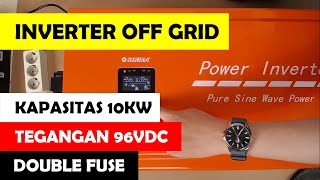 Inverter Off-Grid Kapasitas Besar dengan Tegangan 96VDC | Kenika KCT-10K96 10KW