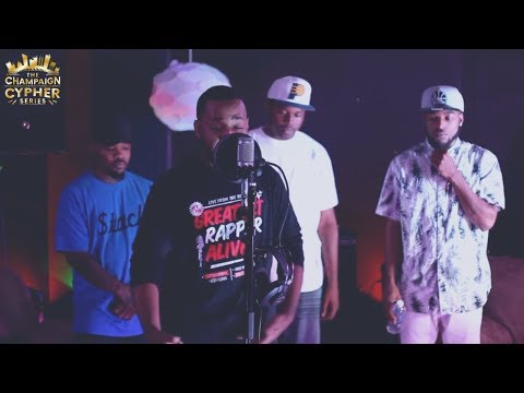 The Champaign Cypher Series 🎤 Episode I: PONGI BASQUIAT, GREATNESS, JUSTO M.O.E & BLU DA HUN DON