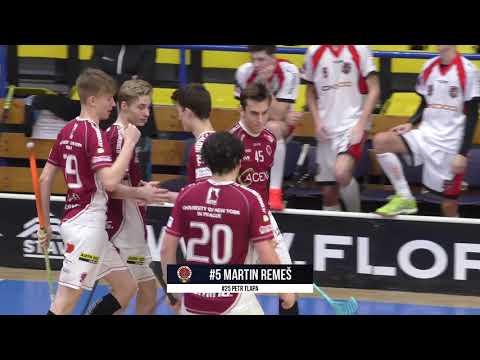 Highlights KB ligy: Florbal Ústí - ACEMA Sparta Praha UNYP 8:11