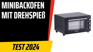 TOP–7. Die besten Minibackofen mit Drehspieß. Test & Vergleich 2024 | Deutsch