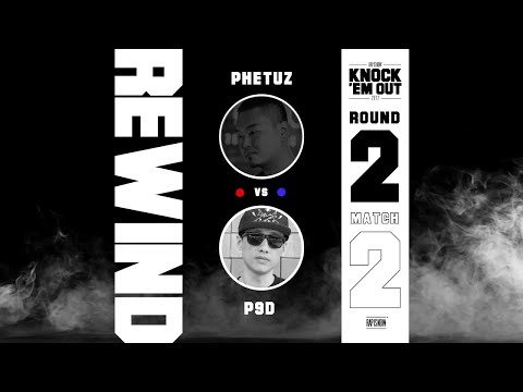 KNOCK 'EM OUT (2012) : PHETUZ vs P9D (ROUND 2) | RAP IS NOW