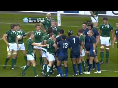 Rugby 2007. Pool D. France v Ireland